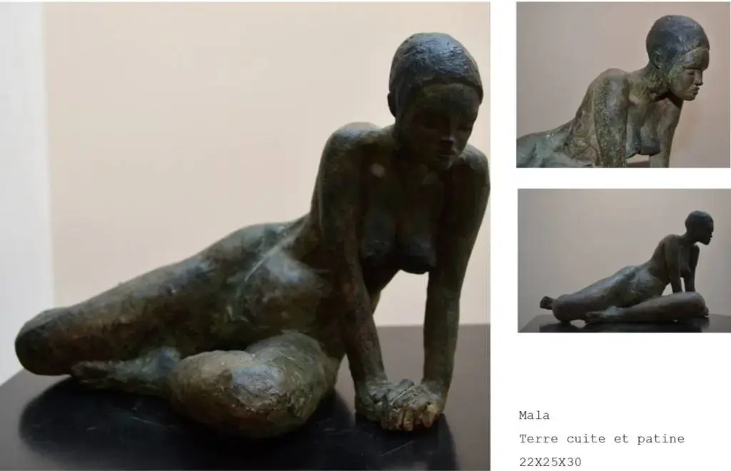 Sculpture terre cuite Nadia Duffieux Designer