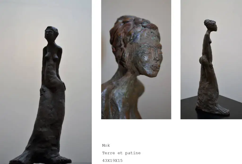 Sculpture terre cuite Nadia Duffieux Designer