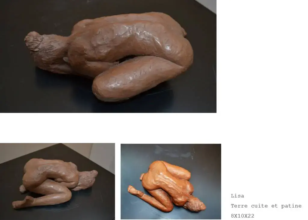 Sculpture terre cuite Nadia Duffieux Designer