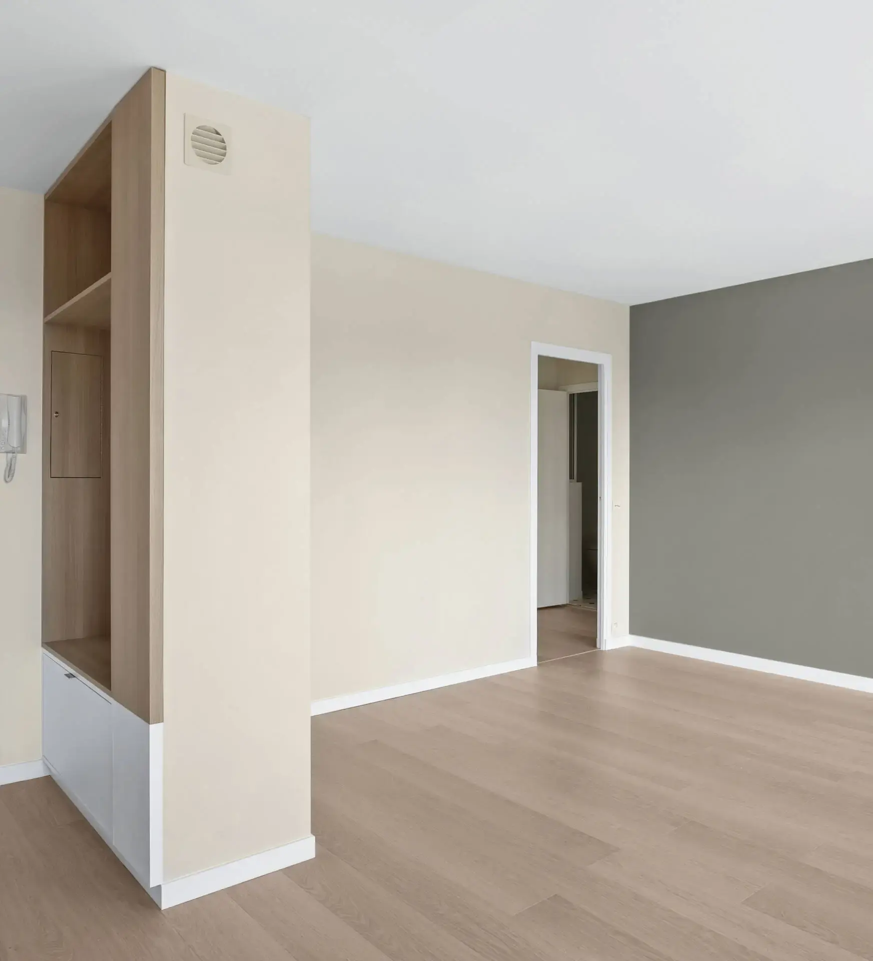 Rénovation appartement à Colombes meuble entrée
