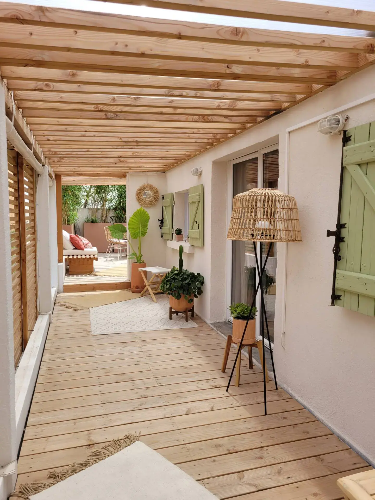 Terrasse bois par Nadia Duffieux