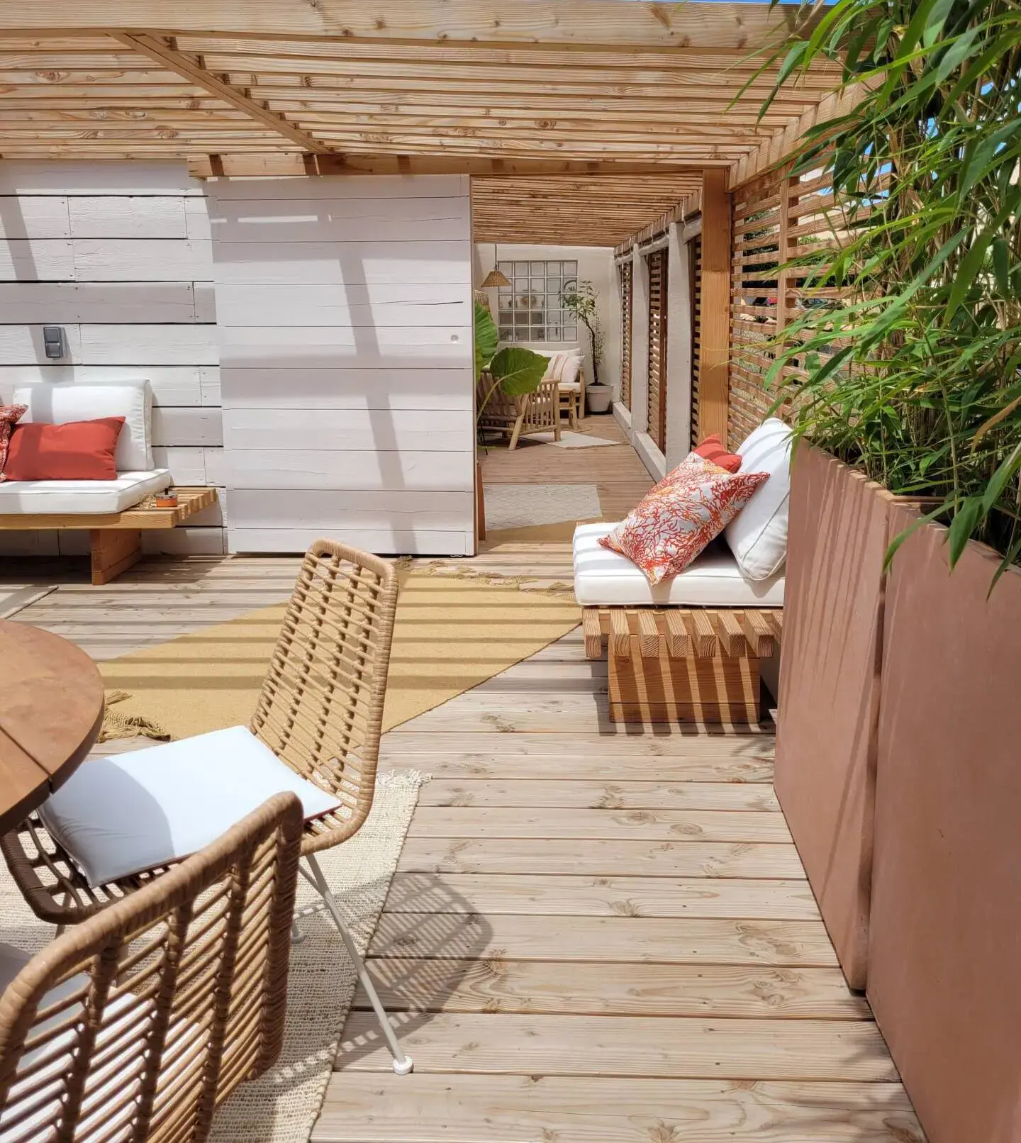 Terrasse bois par Nadia Duffieux