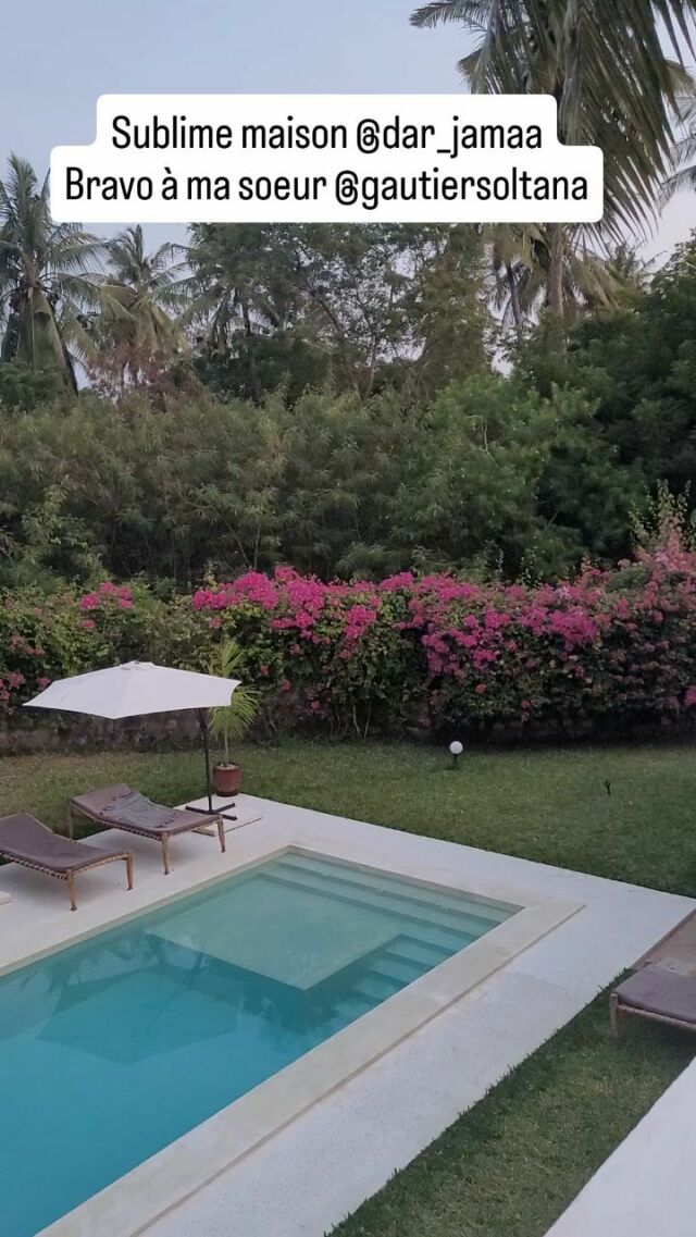 Sublime maison @dar_jamaaBravo à ma soeur @gautiersoltana